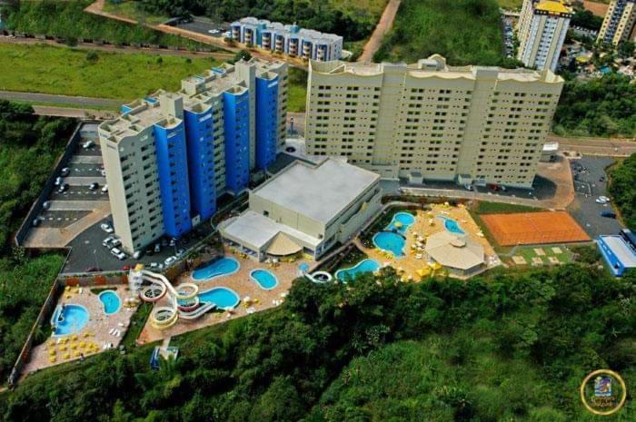 Hotel Golden Dolphin Resort - Flat No Decimo Andar Quarto Com Varanda Caldas Novas Exterior foto