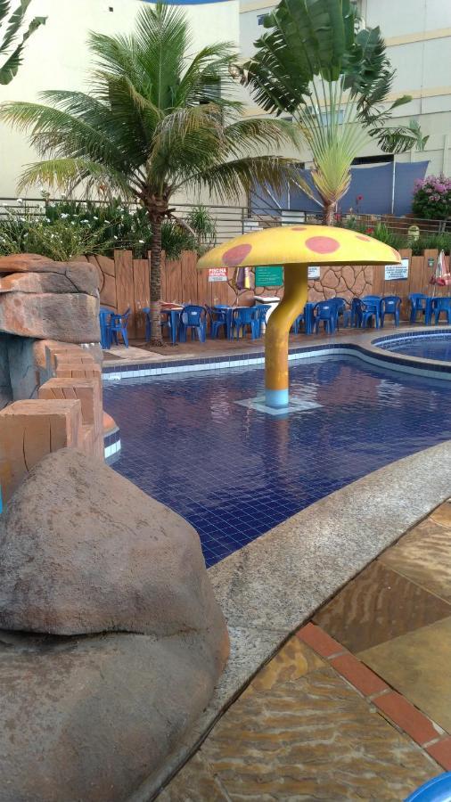 Hotel Golden Dolphin Resort - Flat No Decimo Andar Quarto Com Varanda Caldas Novas Exterior foto
